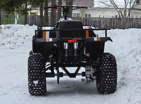 Задняя подвеска маятниковая