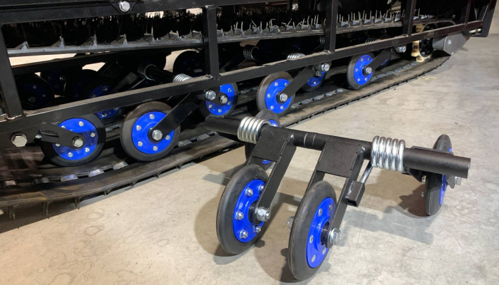 Самая выгодная и надежная тележка для снегохода