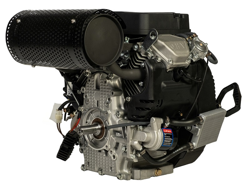 Двигатель Lifan LF2V80F-A, 29 л.с. D25, 20А, датчик давл./м, м/радиатор, счетчик моточасов