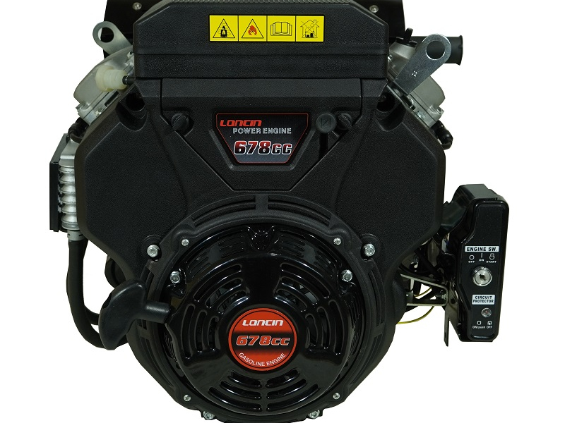 Двигатель Loncin LC2V78FD-2 (A type) D25.4 20А Ручной\электрозапуск