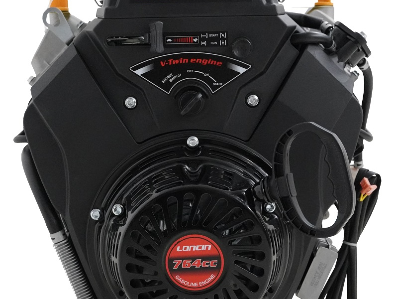 Двигатель Loncin LC2V80FD (H type) V-образн,764 см3, D25 мм, 20А руч. и эл.запуск (без глушителя)