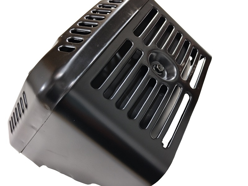 Глушитель в сборе LIFAN 18000/182F-190F (без выпуск коллектора) Уценка