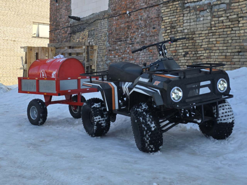 Квадроцикл + прицеп