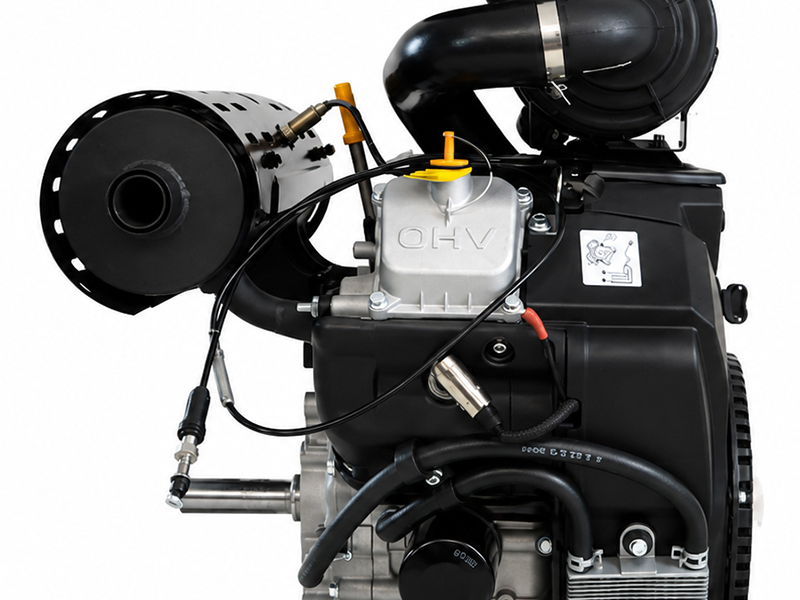 Двигатель Loncin H765i (LC2V80FD-EFI) (Е type) D25 (с механич.приводом дрос.засл)