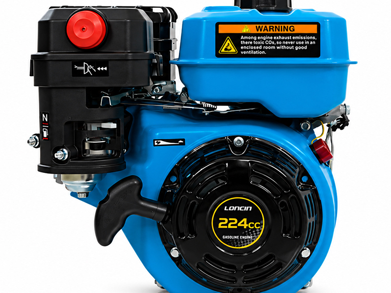 Двигатель Loncin H225F (R type) D19