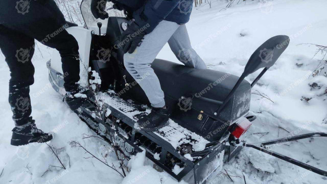 Тянет до 350 кг в сцепке